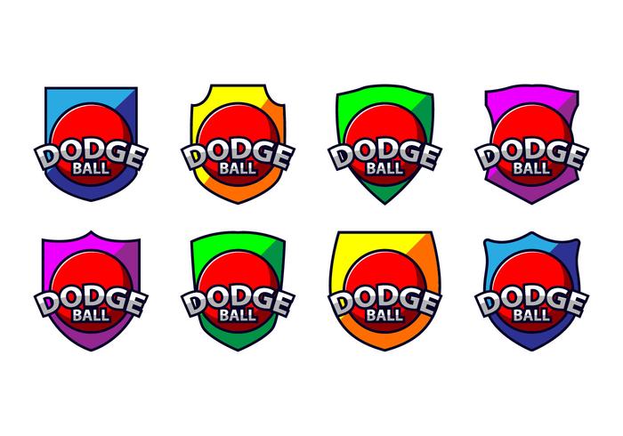 Vector de Logo Dodge Ball Grátis