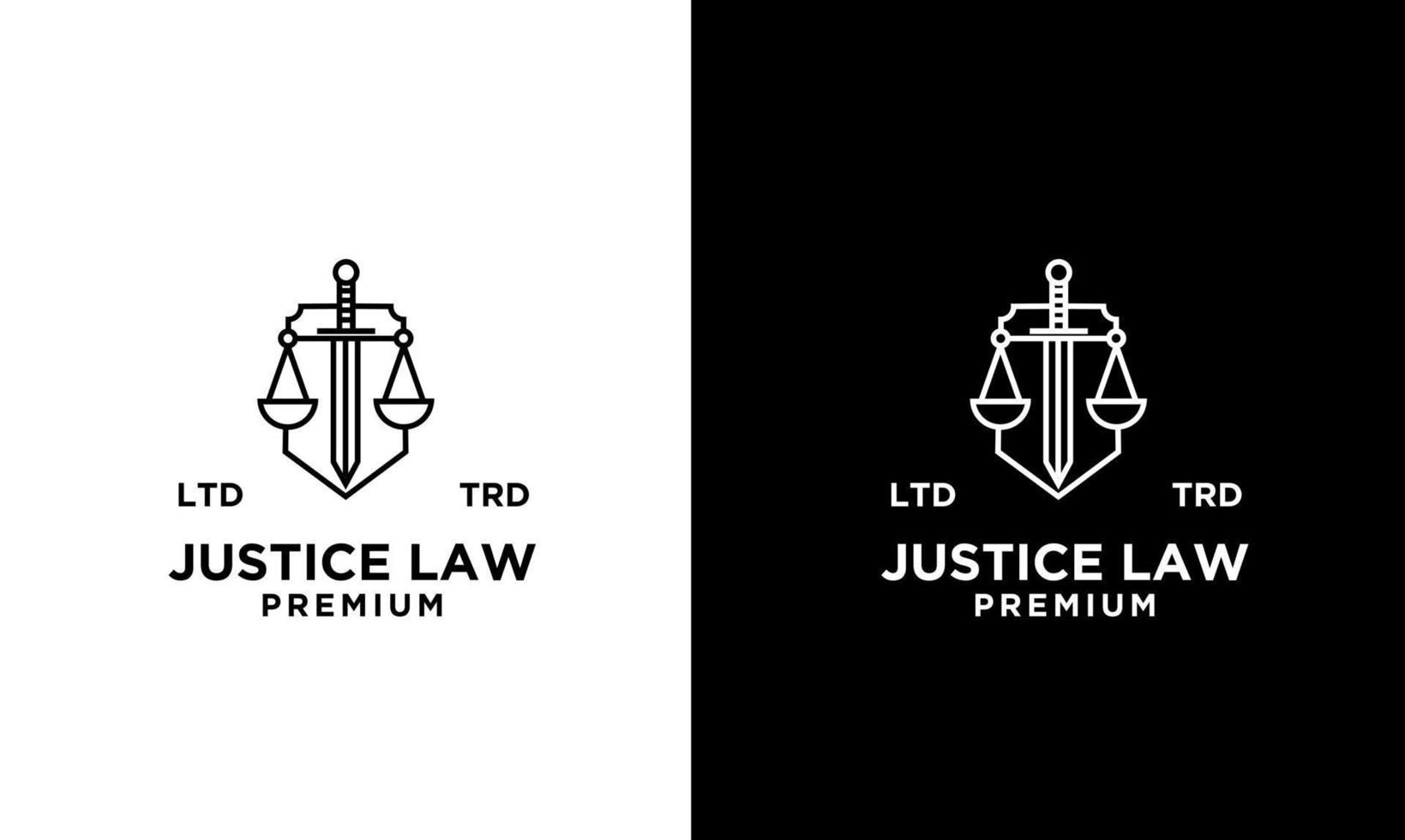 design de ícone de logotipo de escritório de advocacia de justiça cibernética vetor