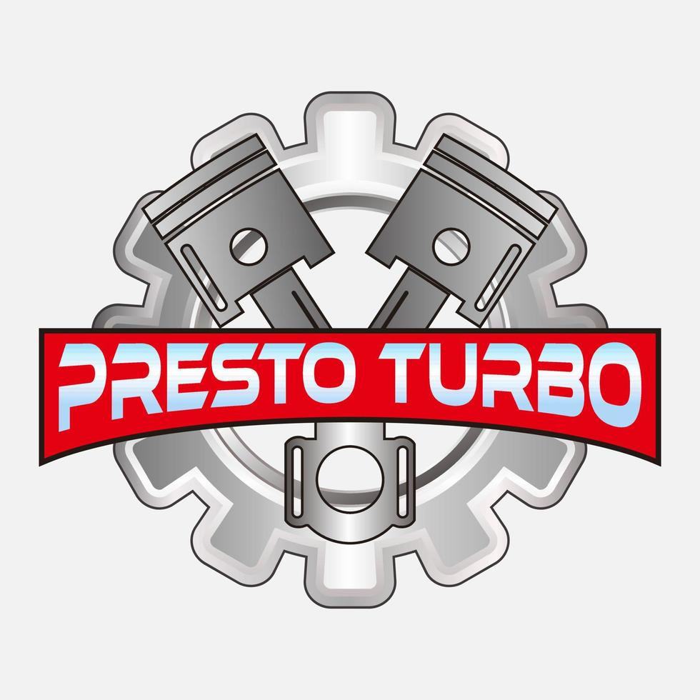 pistão básico rgb ou turbo vetor