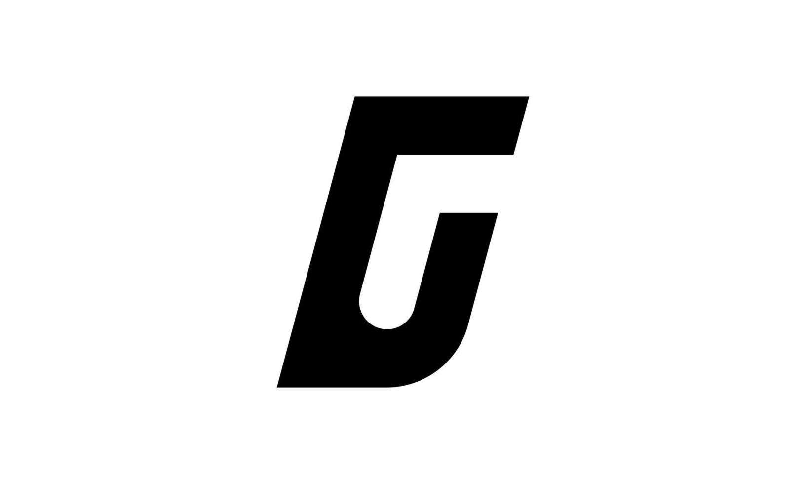 design de logotipo letra g. design inicial do logotipo da letra g. g logotipo vector design de ícone. g modelo de vetor livre de design de logotipo simples.