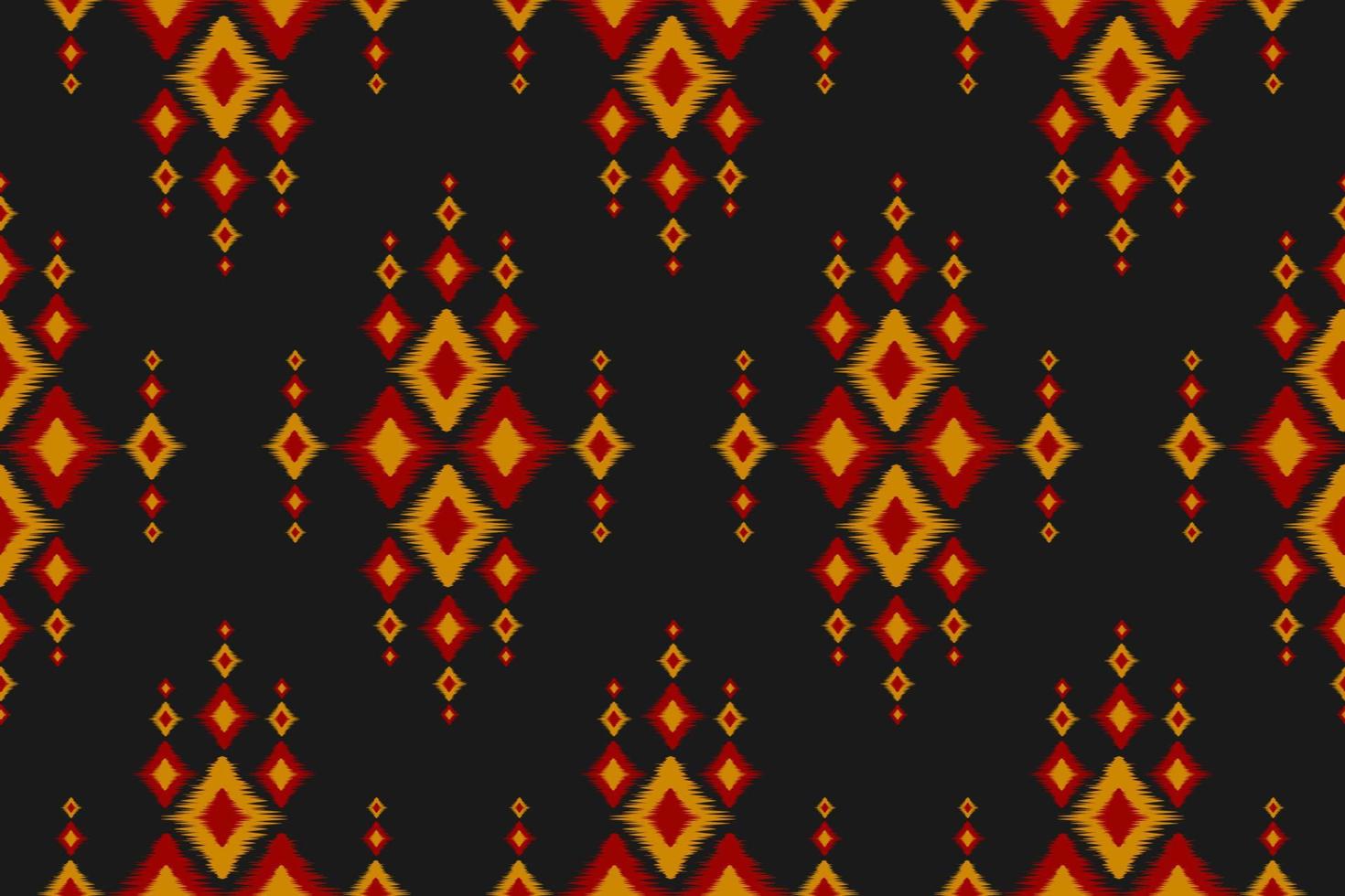 belo fundo étnico ikat. padrão sem emenda em tribal. estilo mexicano americano. vetor