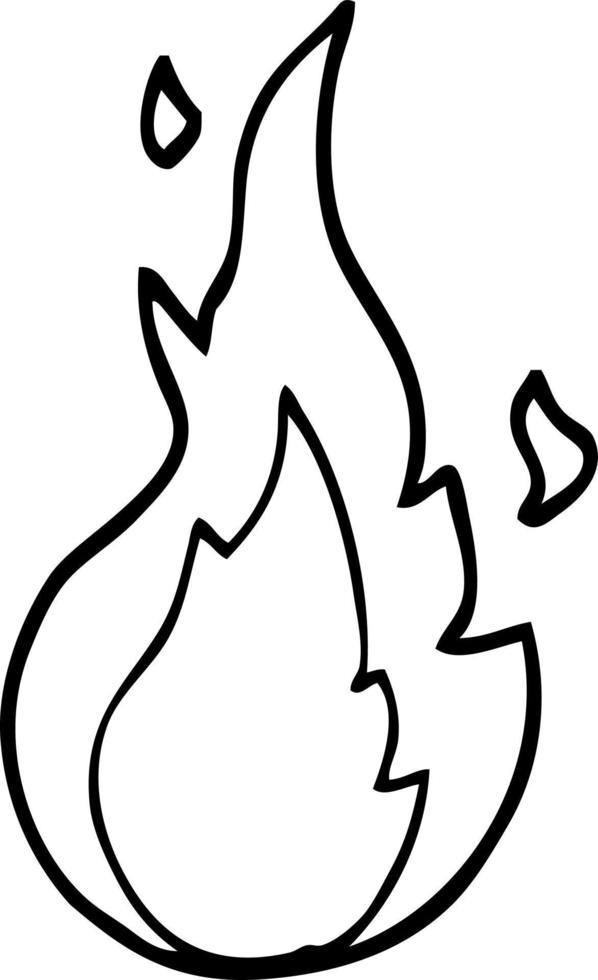 Vetores de Preto E Branco Desenho Símbolo De Incêndio e mais imagens de  Chama - Chama, Clip Art, Colorindo - iStock