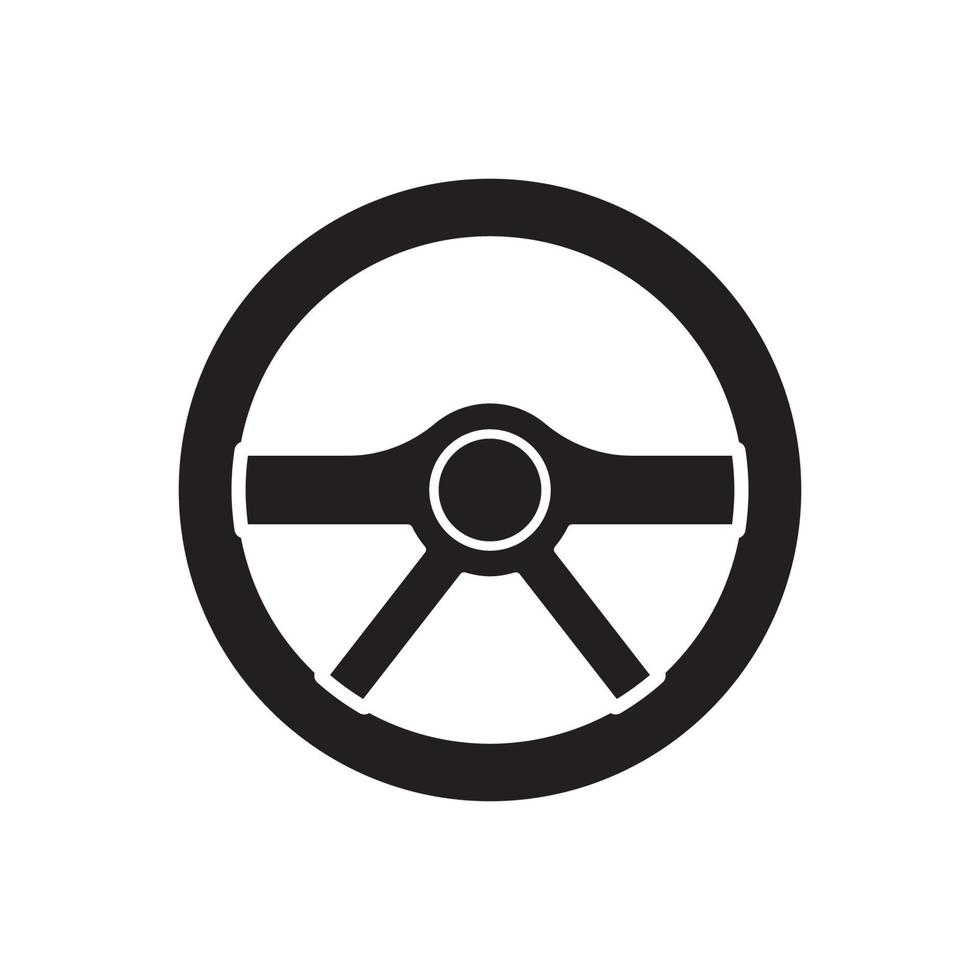 vetor de volante para apresentação do ícone do símbolo do site
