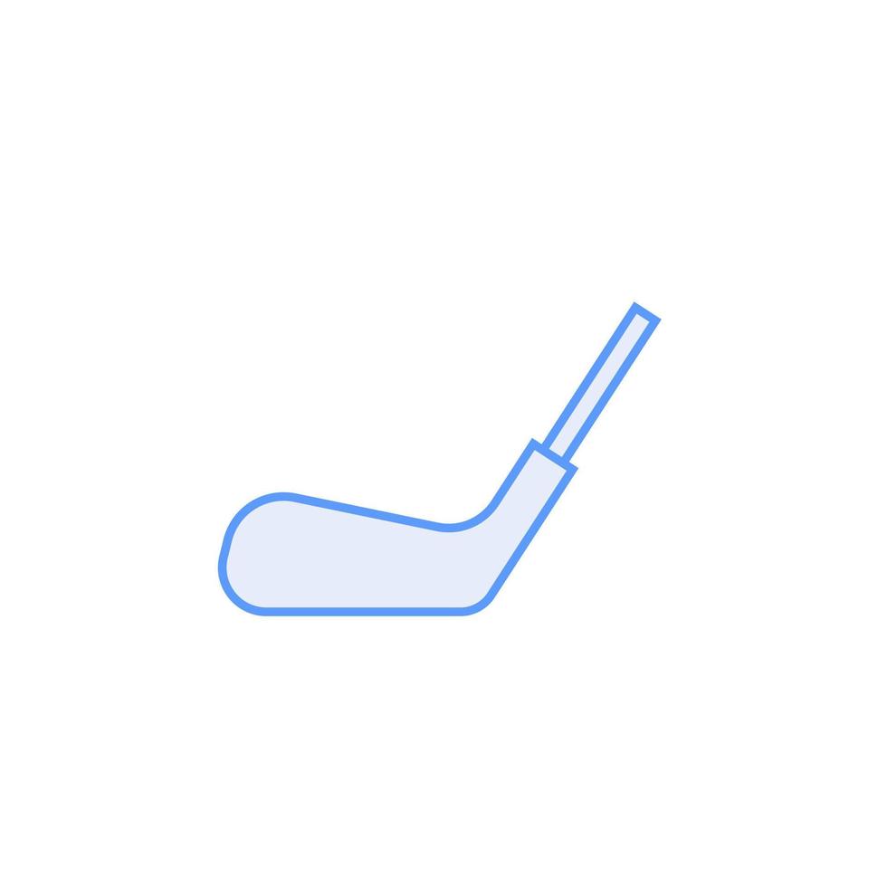 vetor de taco de golfe para apresentação do ícone do símbolo do site