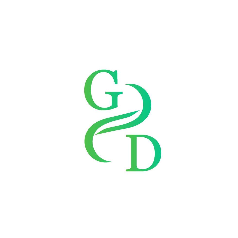 design de logotipo verde para sua empresa vetor