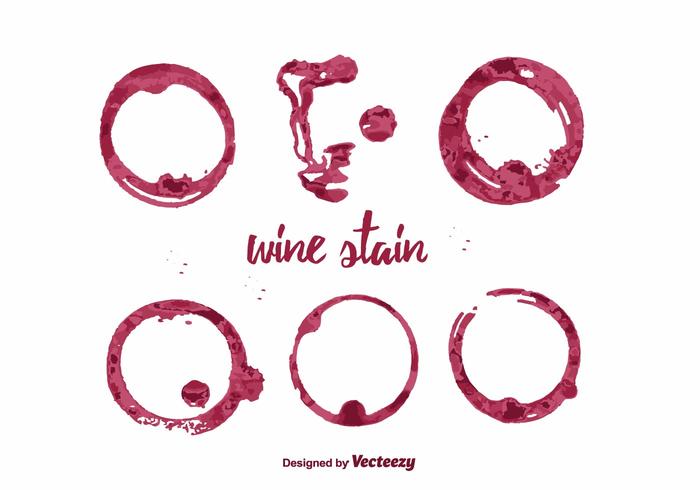 Vinho Stain Vector