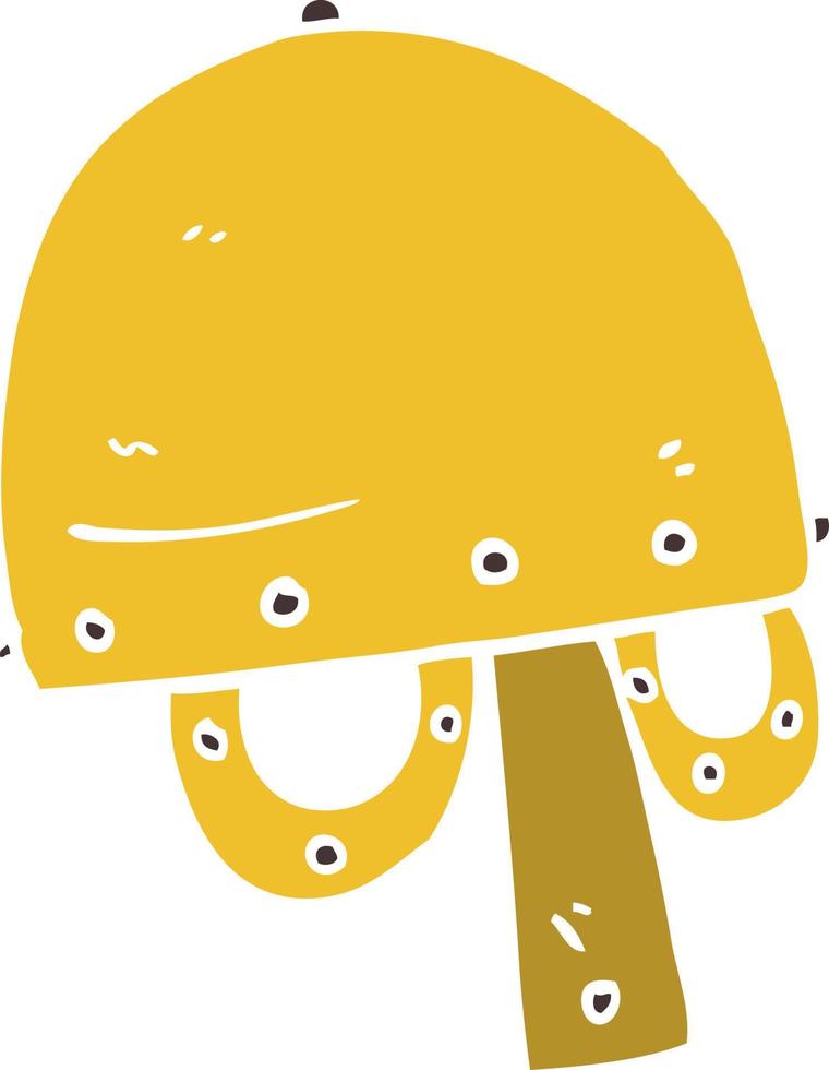 capacete viking de doodle de desenho animado vetor