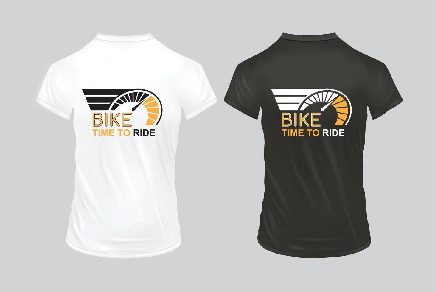 design de camiseta de ciclista vetor