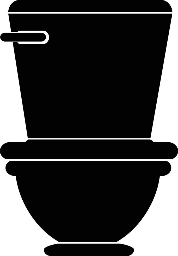 ilustração de ícone vetorial de um banheiro vetor