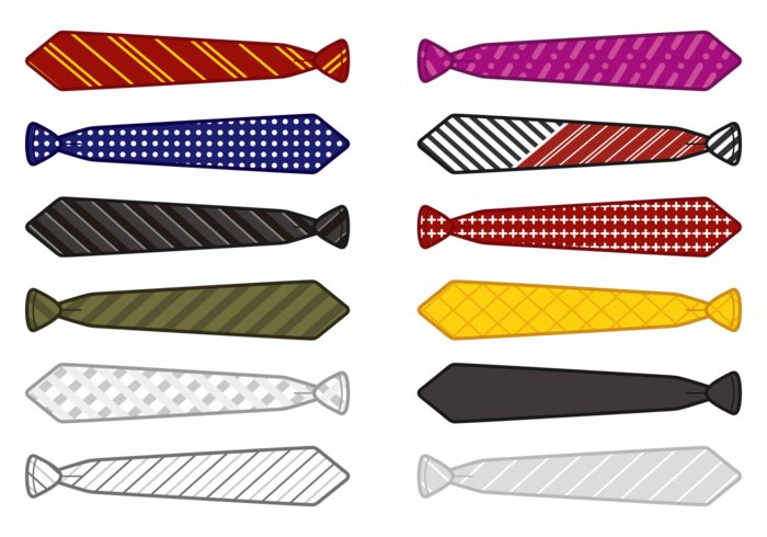 Ícones do vetor Cravat