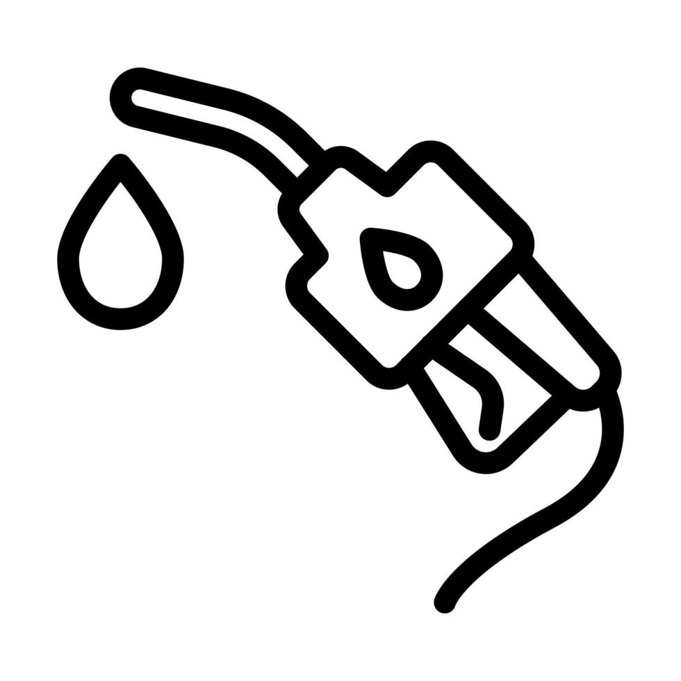 design de ícone de combustível vetor