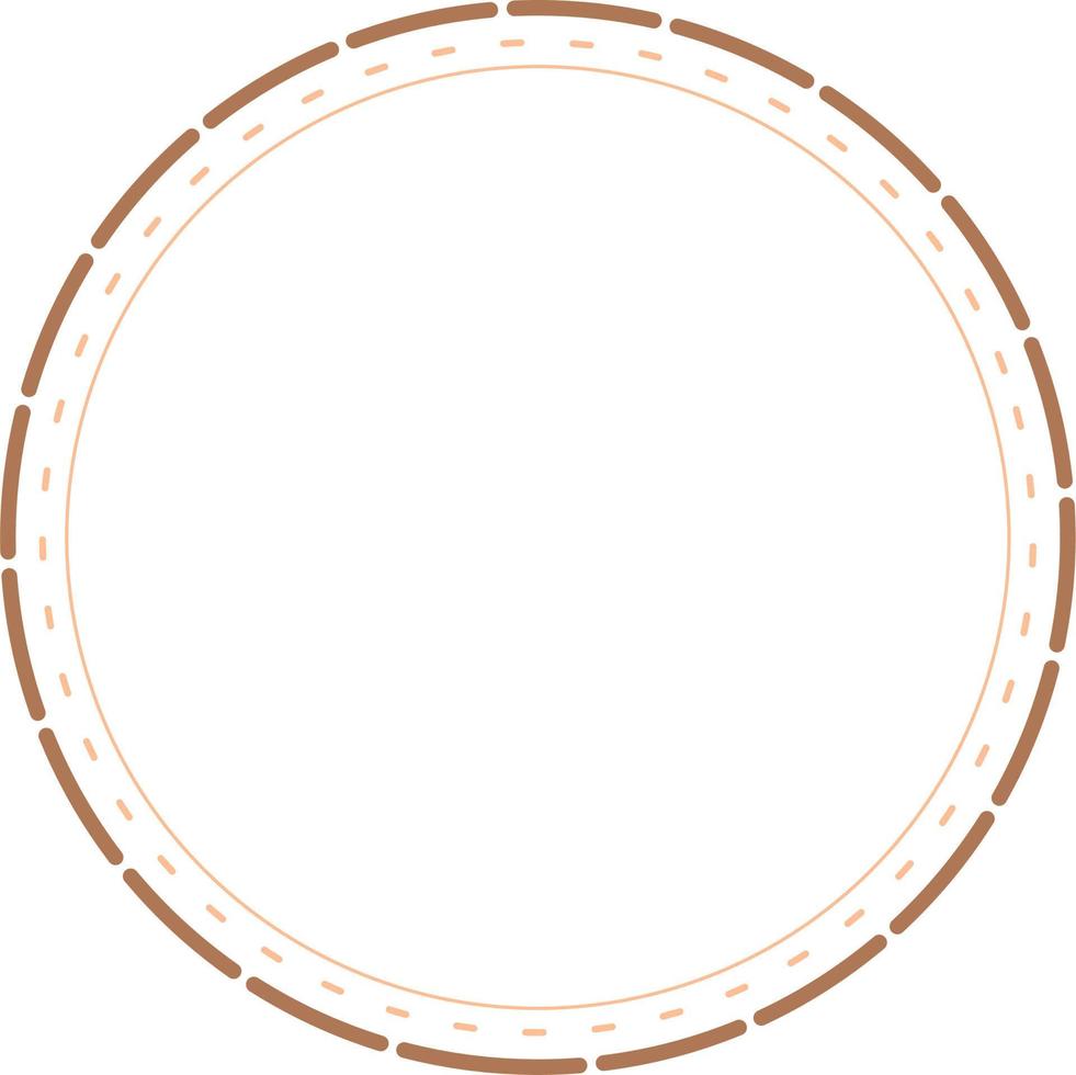 armações de borda circular isoladas no fundo branco. elemento de design moderno para moldura de borda, logotipo, tatuagem de blackout, símbolo, web, estampas, cartazes, modelo, padrão e abstrato vetor