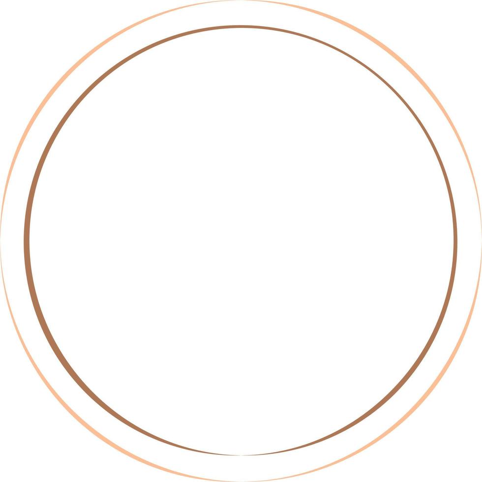 armações de borda circular isoladas no fundo branco. elemento de design moderno para moldura de borda, logotipo, tatuagem de blackout, símbolo, web, estampas, cartazes, modelo, padrão e abstrato vetor