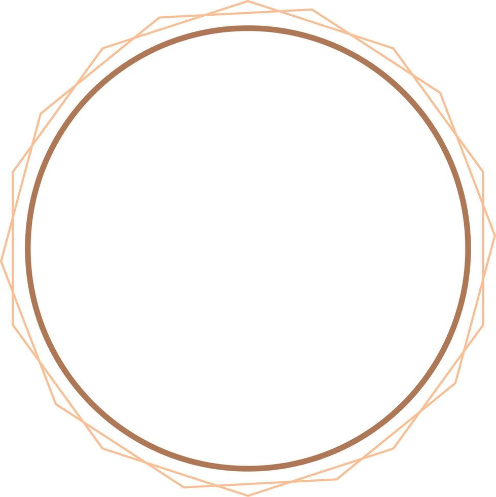 armações de borda circular isoladas no fundo branco. elemento de design moderno para moldura de borda, logotipo, tatuagem de blackout, símbolo, web, estampas, cartazes, modelo, padrão e abstrato vetor