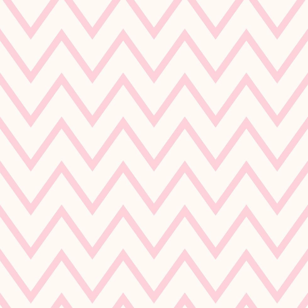 padrão em zigue-zague sem costura rosa pastel vetor