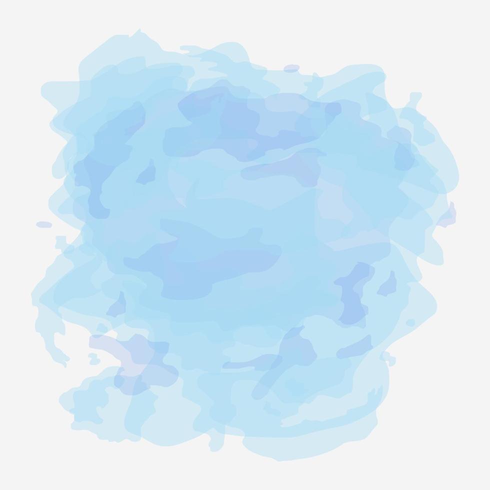 vetor de fundo de cor azul água pastel