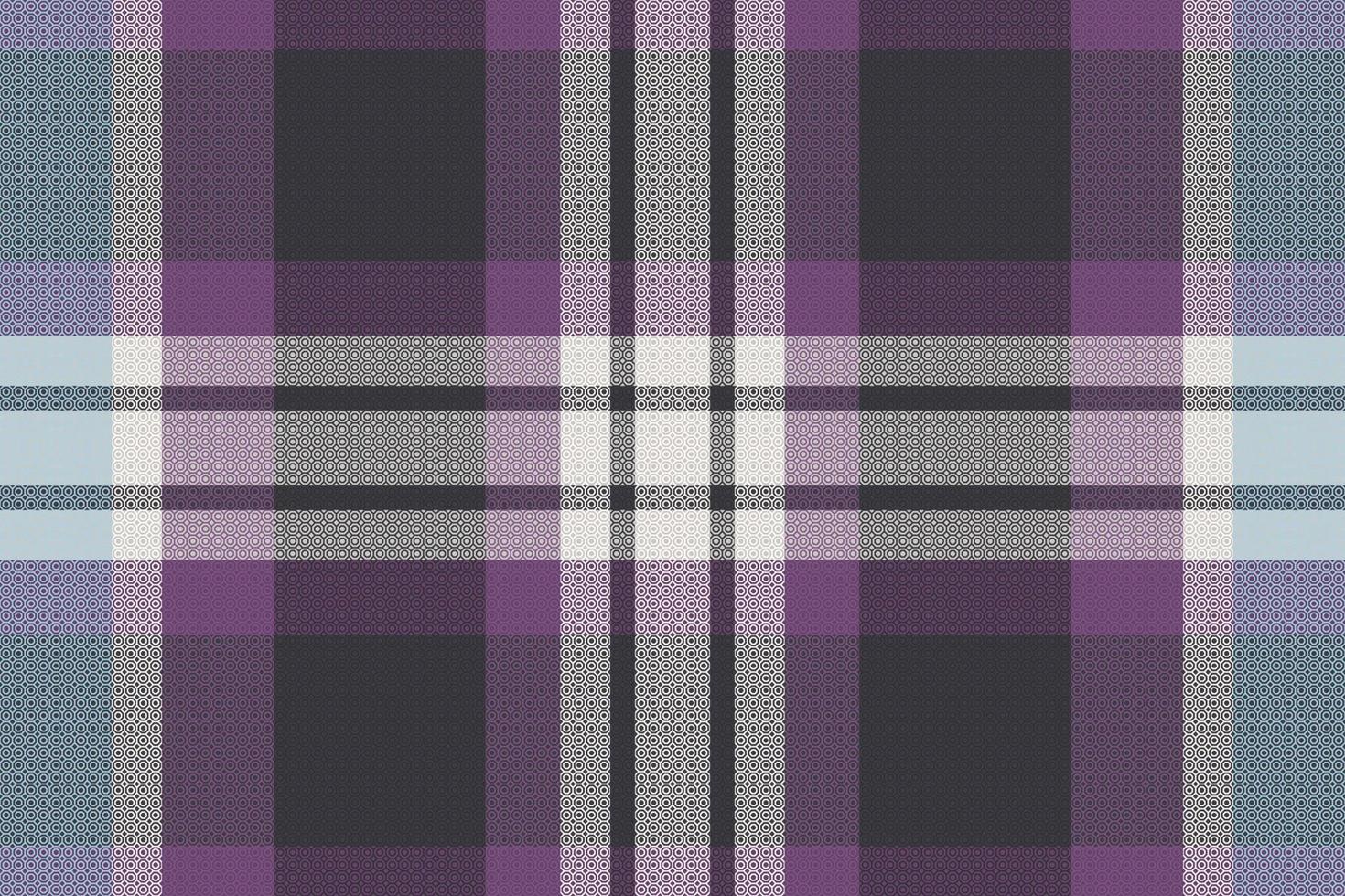 padrão de cor vintage tartan ou xadrez. vetor