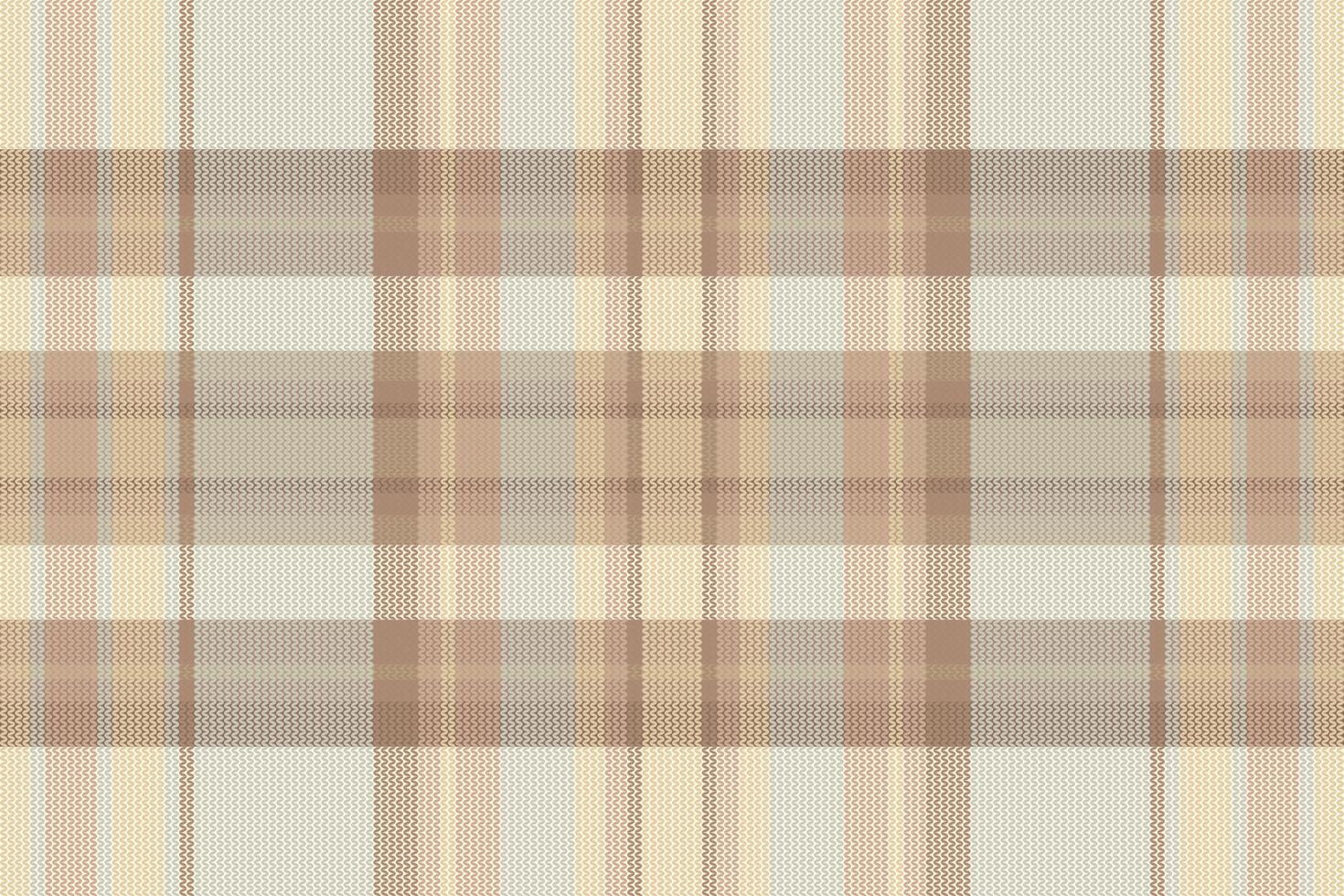 padrão de cor vintage tartan ou xadrez. vetor