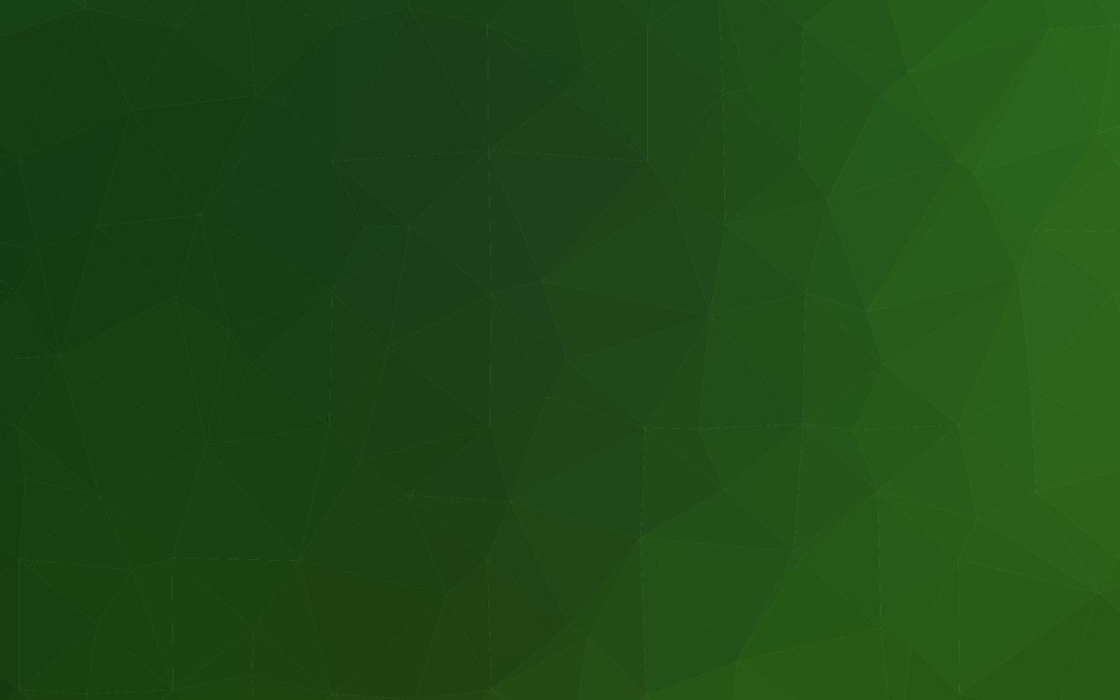 luz verde vetor abstrato capa poligonal.