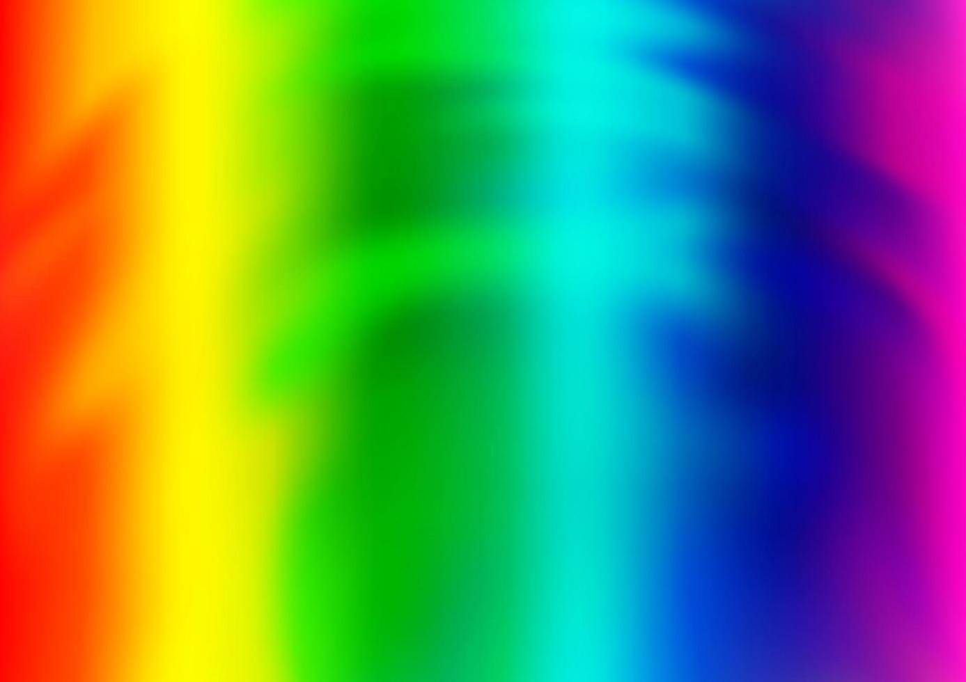 luz multicolor, modelo abstrato de vetor de arco-íris.
