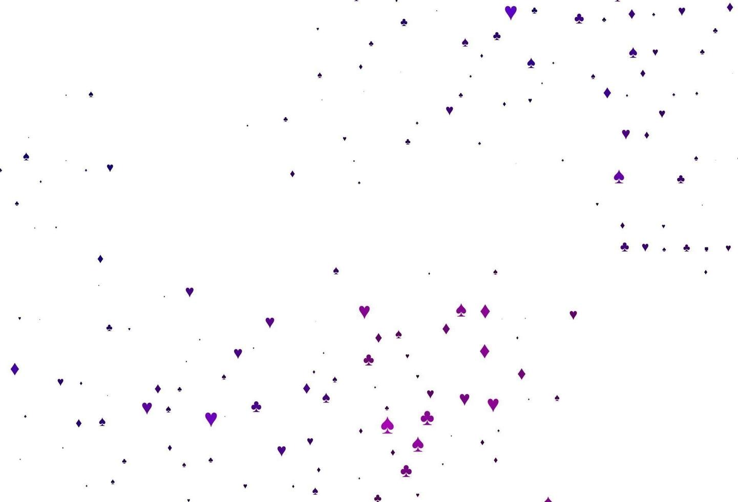 layout de vetor roxo claro com elementos de cartões.