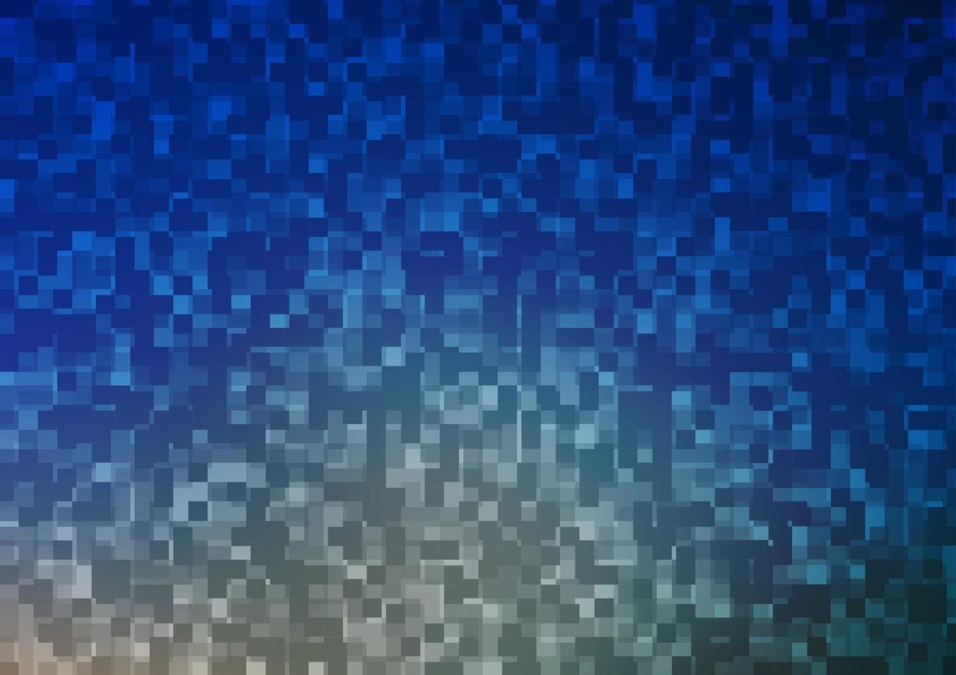 modelo de vetor azul claro com cristais, retângulos.