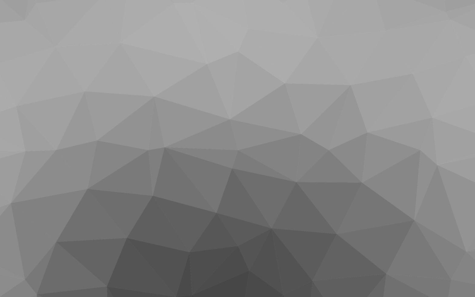 textura de triângulo embaçado vetor cinza claro prata.