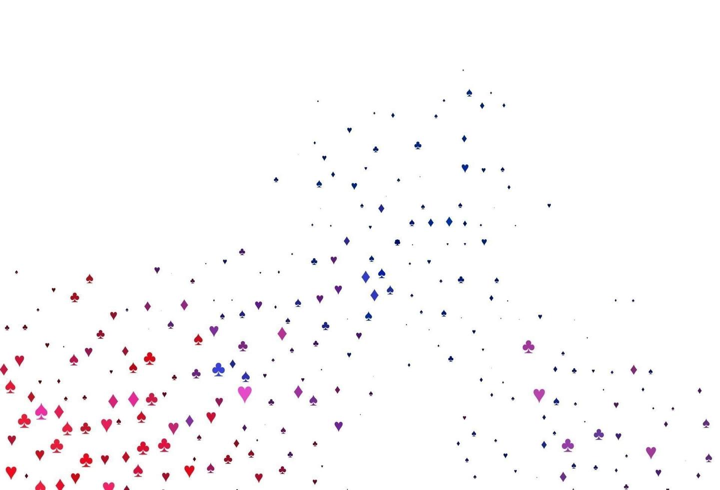 layout de vetor azul, vermelho claro com elementos de cartões.