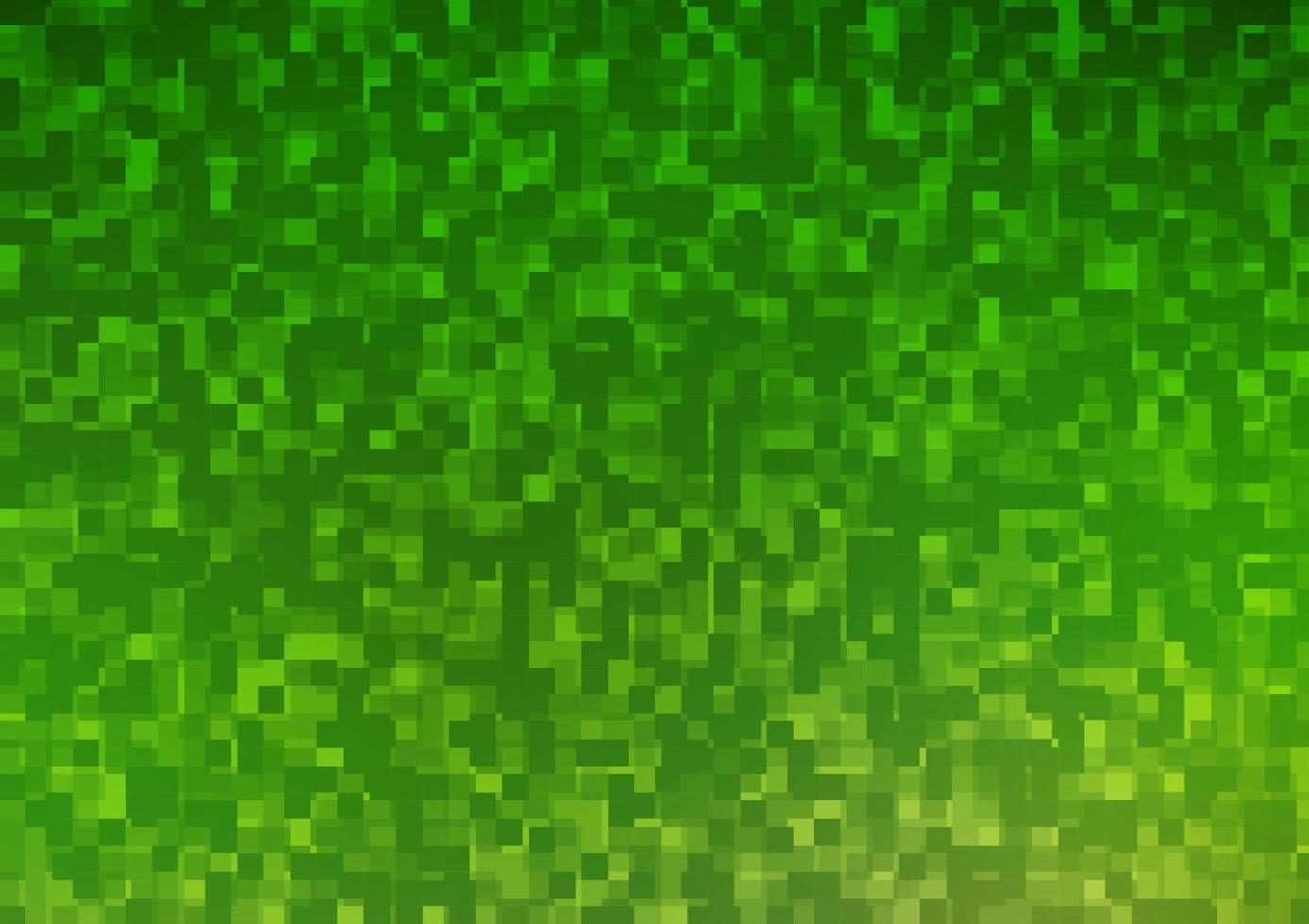 cenário de vetor verde claro com retângulos, quadrados.