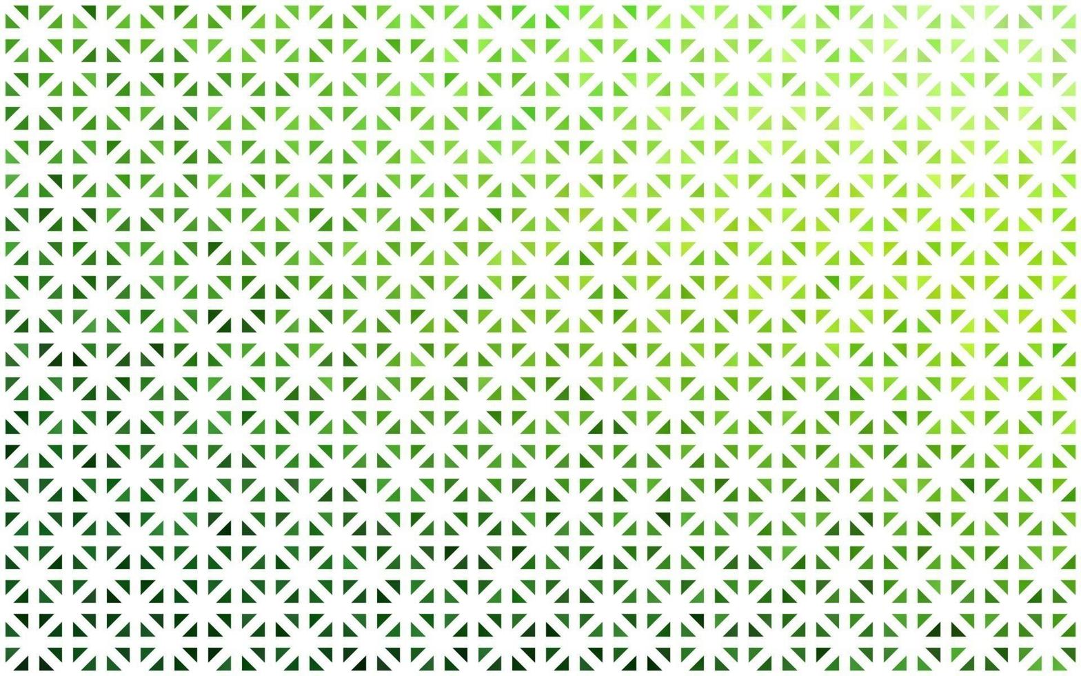 fundo verde claro do vetor com triângulos.