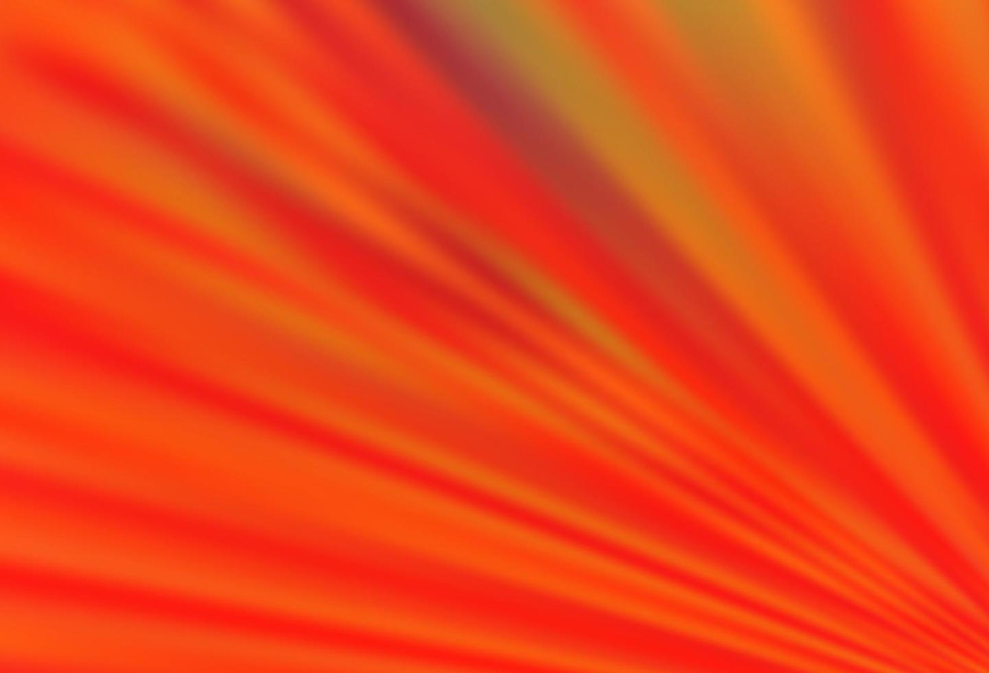 textura de vetor laranja claro com linhas coloridas.