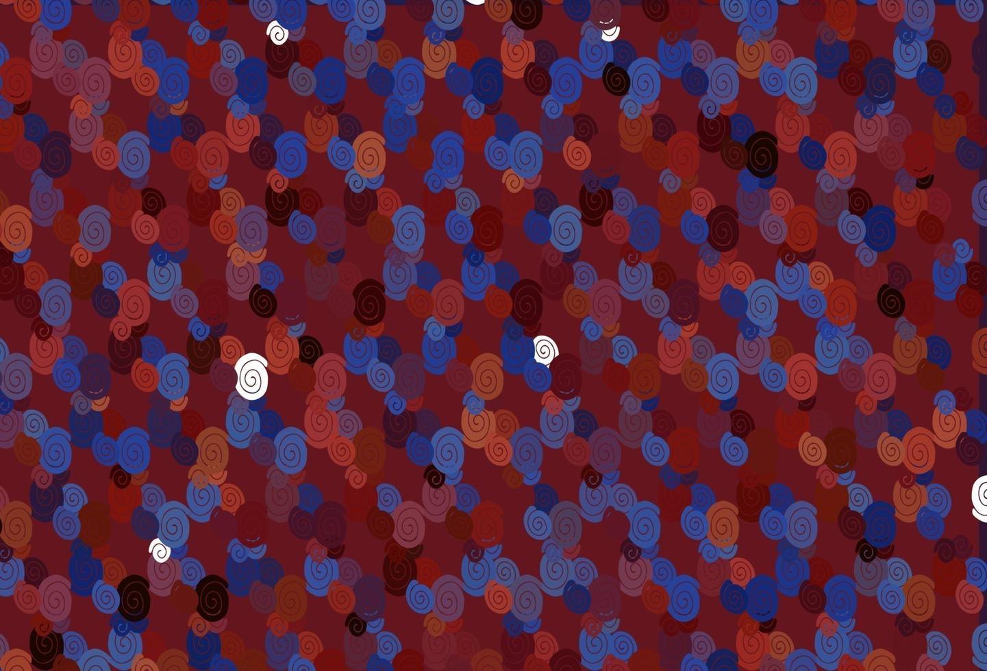 fundo vector azul e vermelho claro com linhas abstratas.