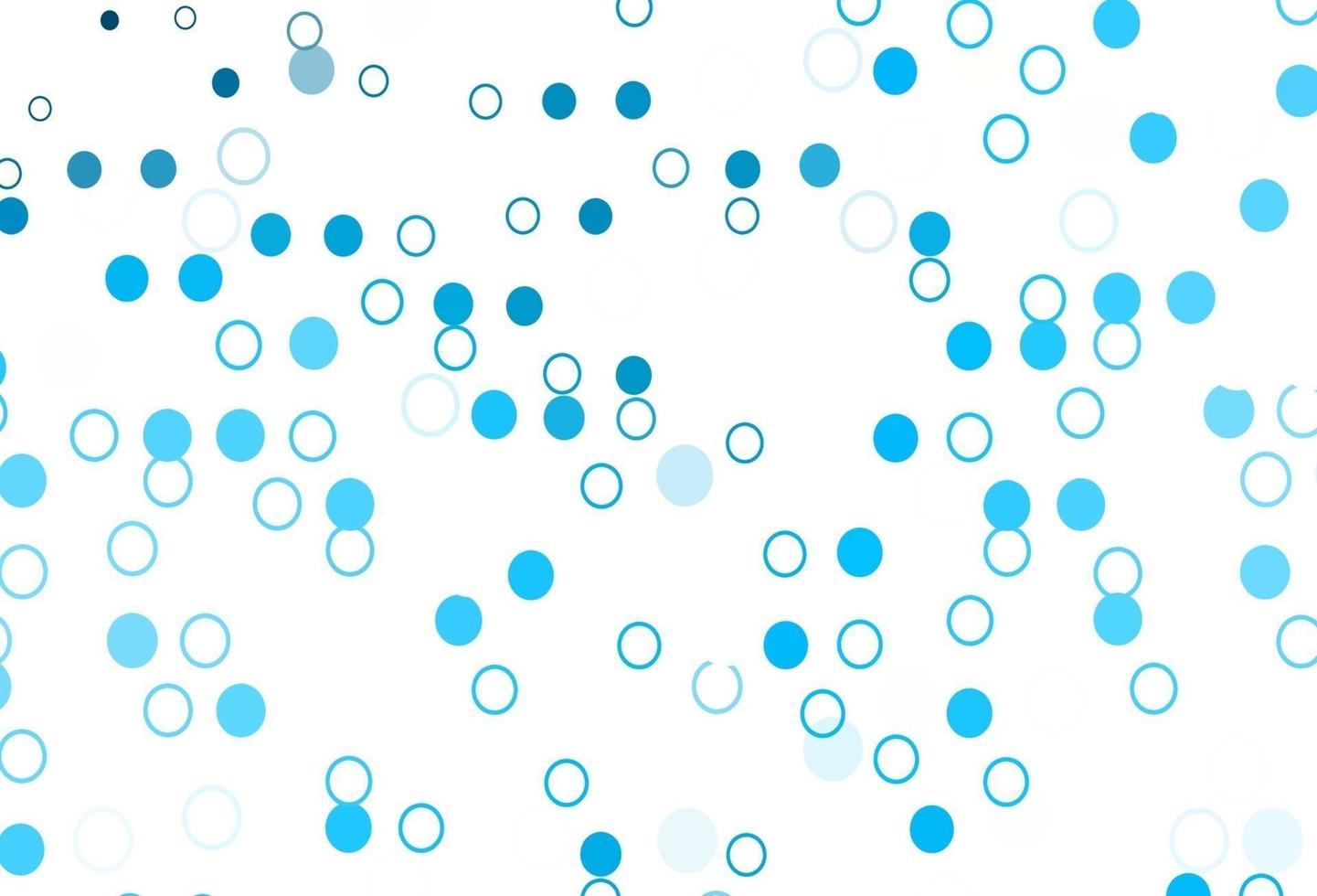 modelo de vetor azul claro com círculos.