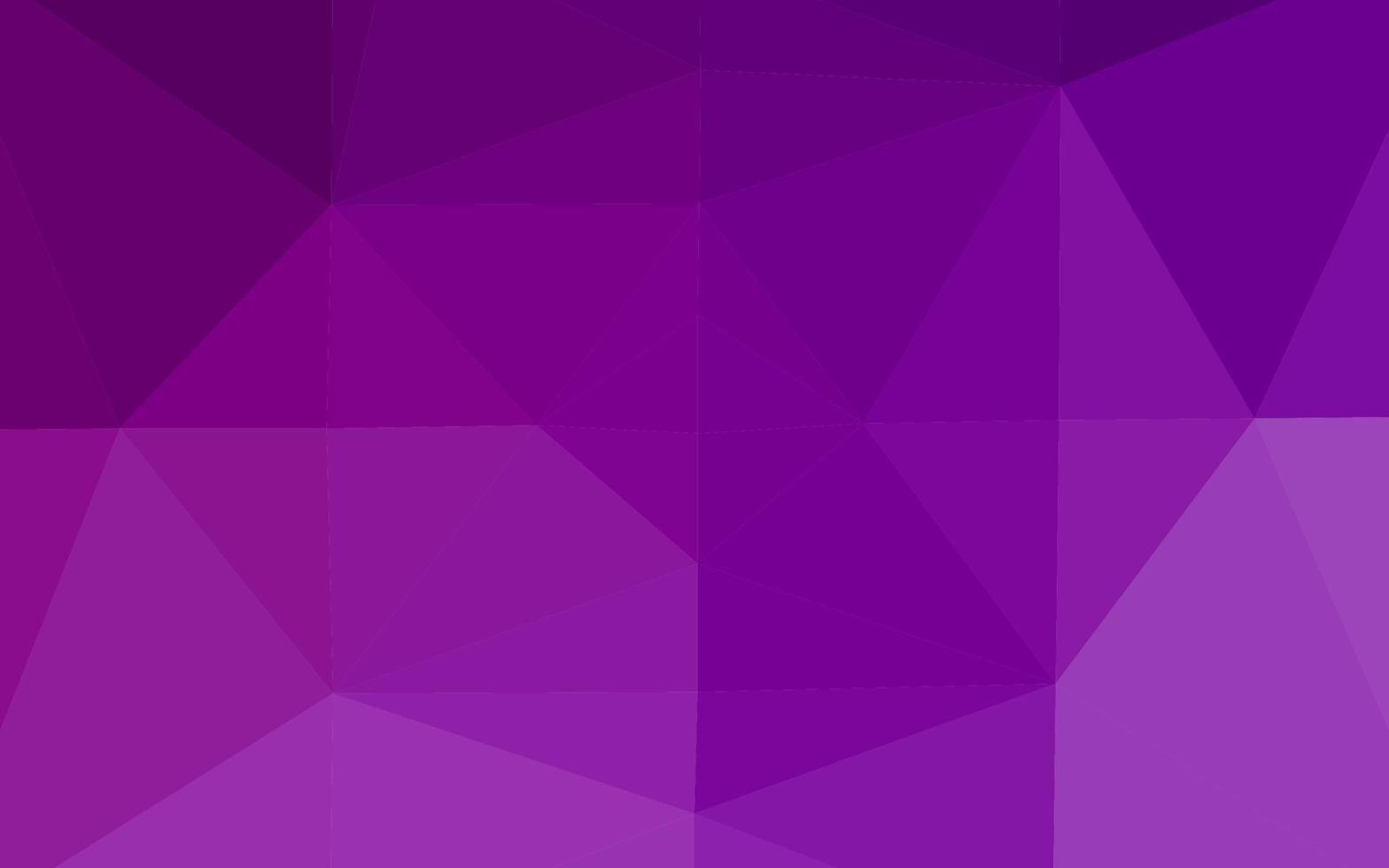 layout abstrato do polígono do vetor roxo claro.
