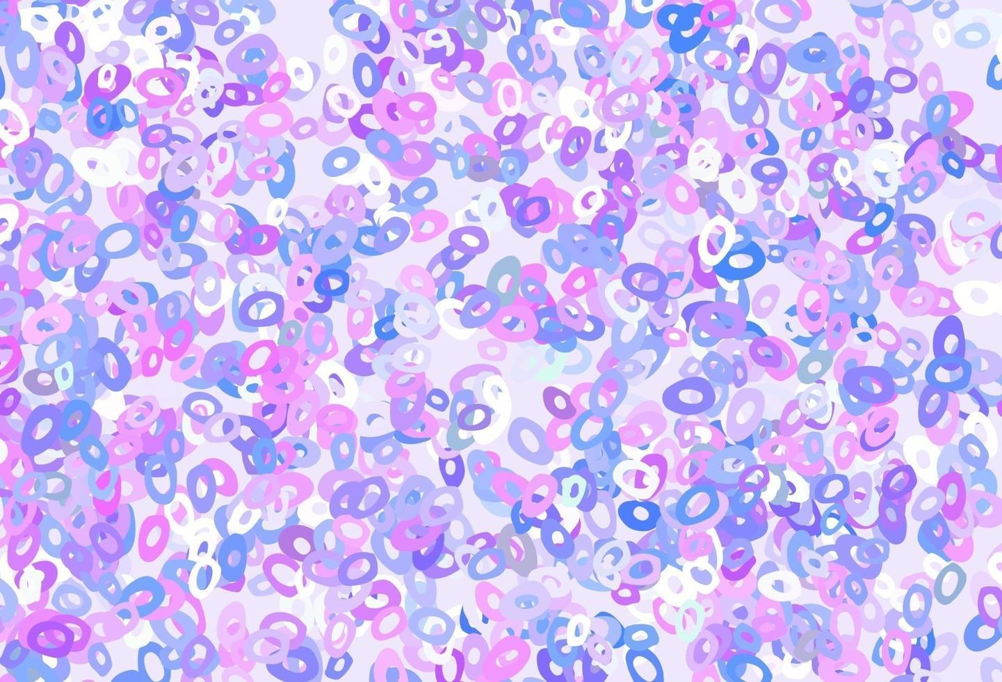 fundo vector rosa claro, azul com bolhas.