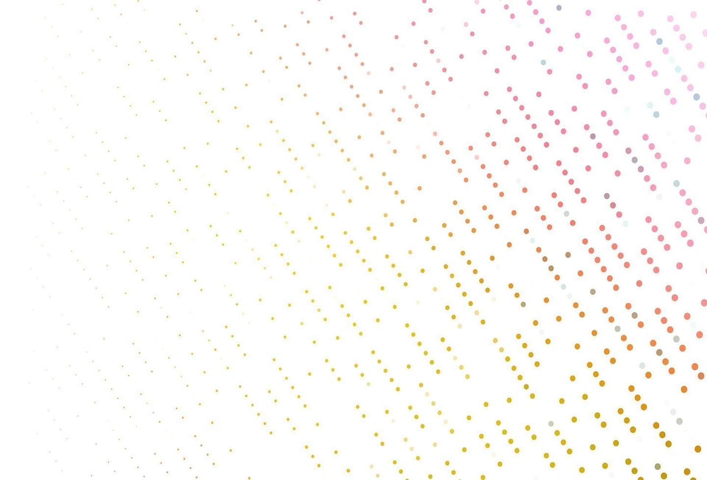 pano de fundo rosa claro, amarelo vector com pontos.