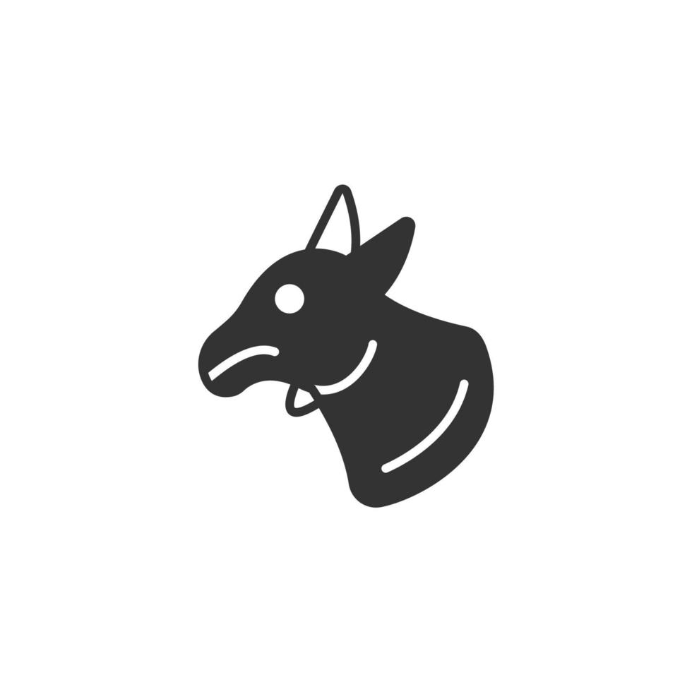 ícones de criação de gado símbolo elementos vetoriais para web infográfico vetor