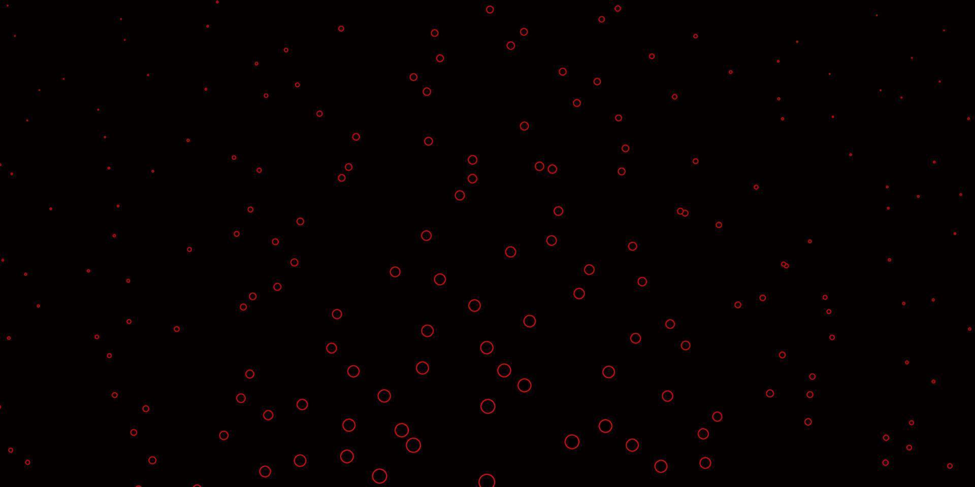 padrão de vetor vermelho escuro com esferas.