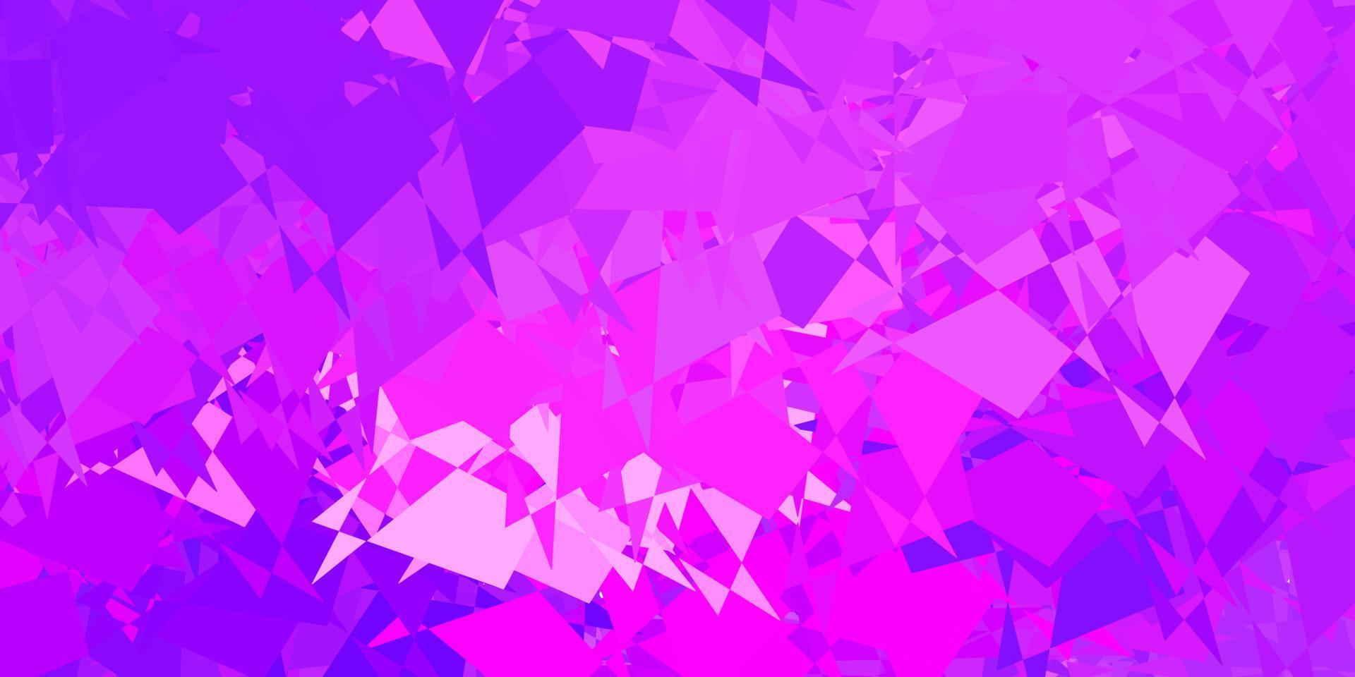 fundo vector roxo claro com formas aleatórias.