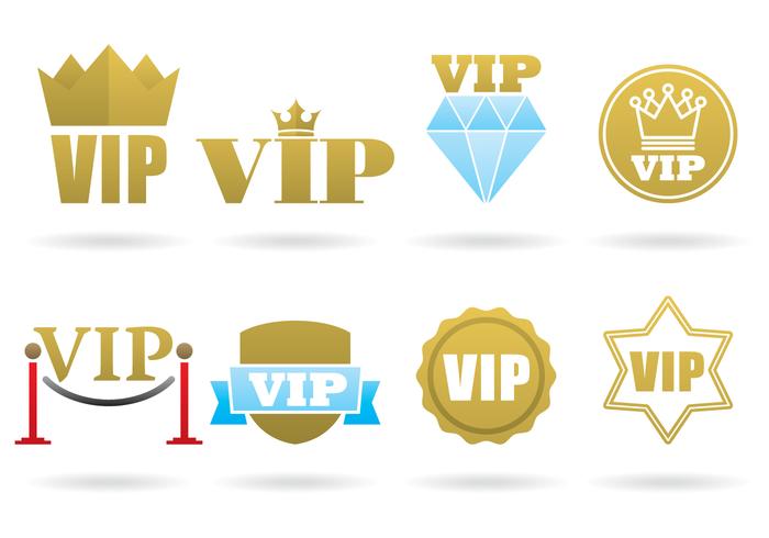 Logos VIP vetor