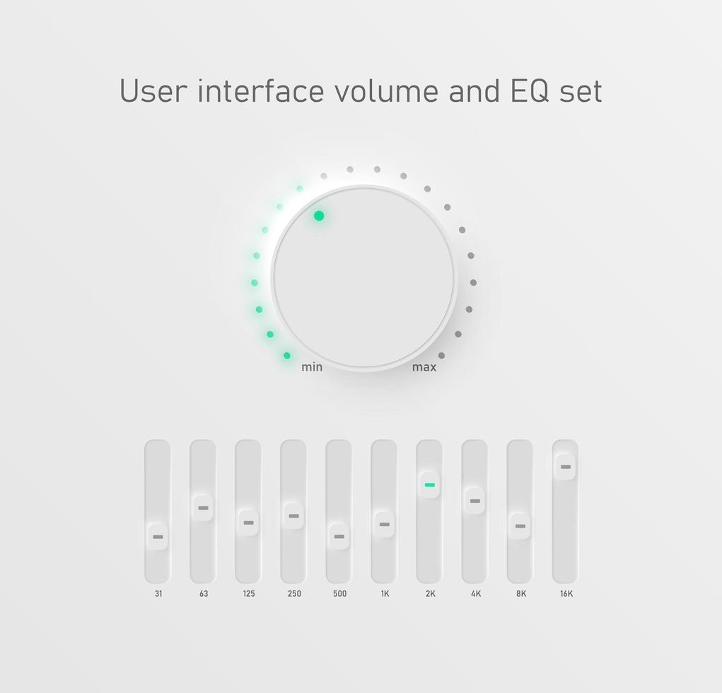 volume branco e conjunto de eq vetor