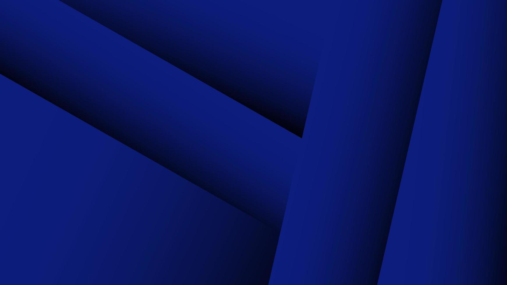 forma geométrica de sobreposição azul abstrata com fundo de cor gradiente vetor