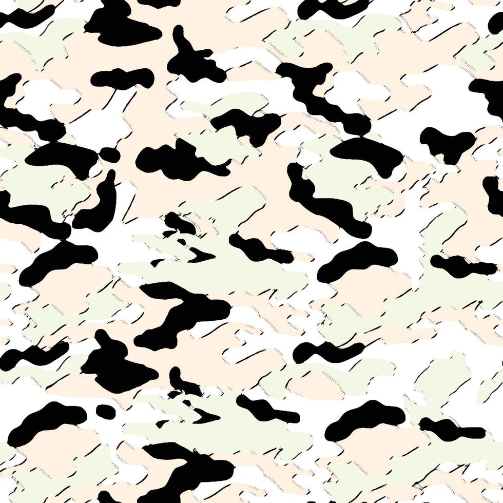padrão de vetor de textura de camuflagem
