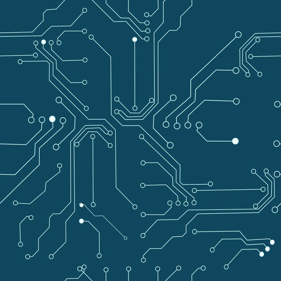 diagrama de padrão sem emenda da placa-mãe. ilustração vetorial de estoque. tecnologia. segurança biométrica, tecnologias inovadoras. cibercrime digital. vetor