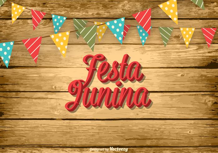 Ilustração vetorial gratuita de Festa Junina vetor