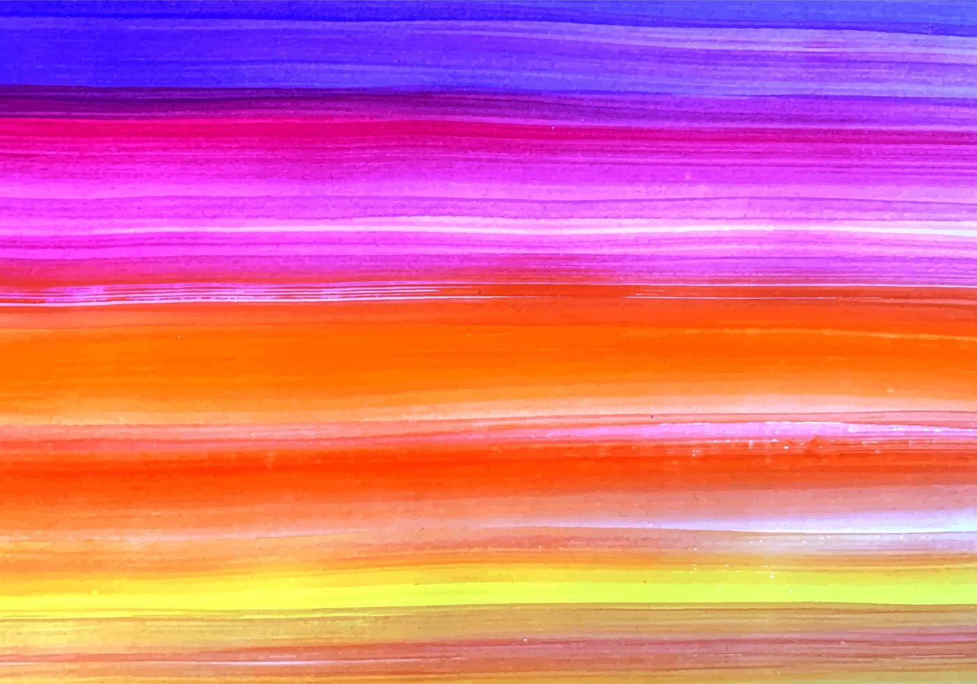 fundo abstrato brilhante pintado listras multicoloridas vetor