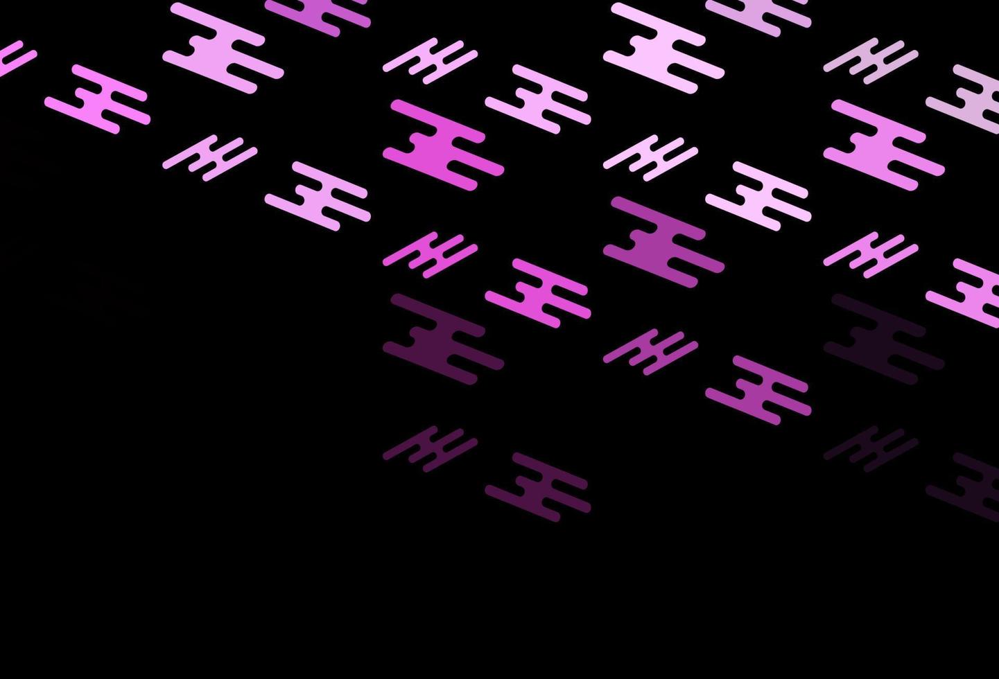 modelo de vetor rosa escuro com varas repetidas.