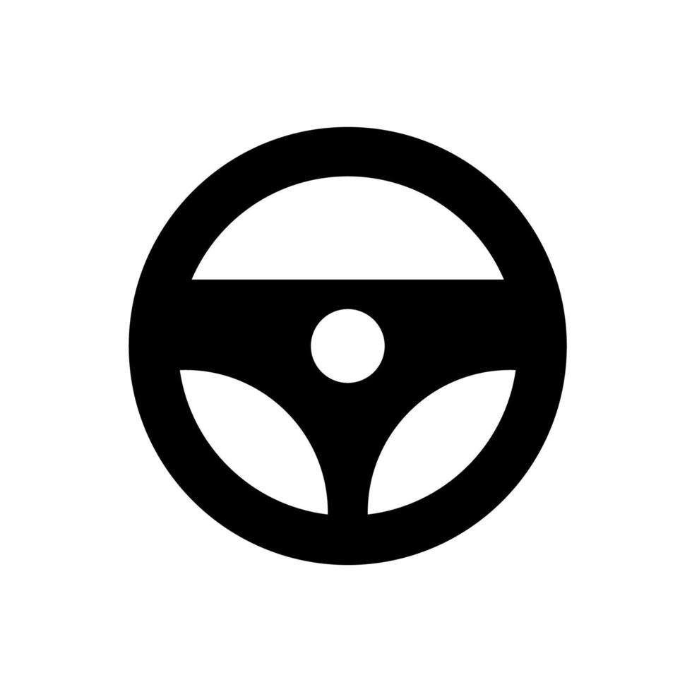 modelos de design de vetor de ícone de volante