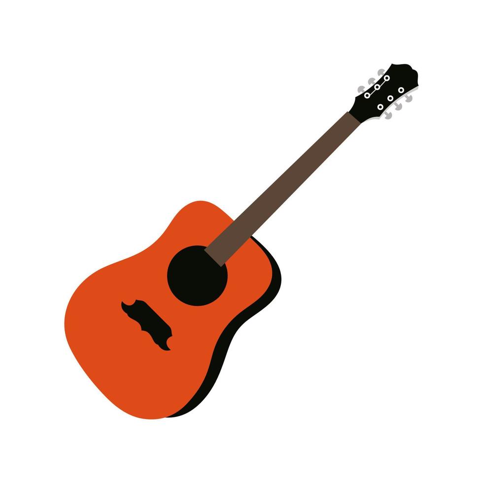 modelos de design de vetor de ícone de guitarra