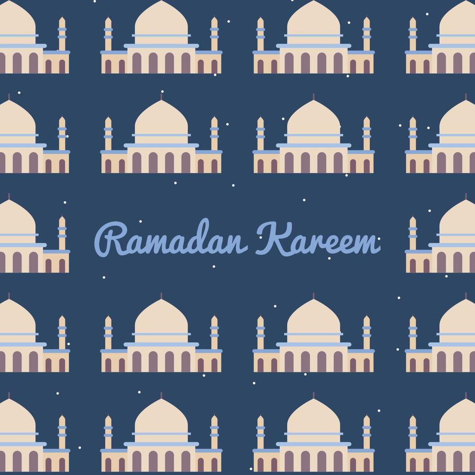 padrão de ramadan kareem vetor